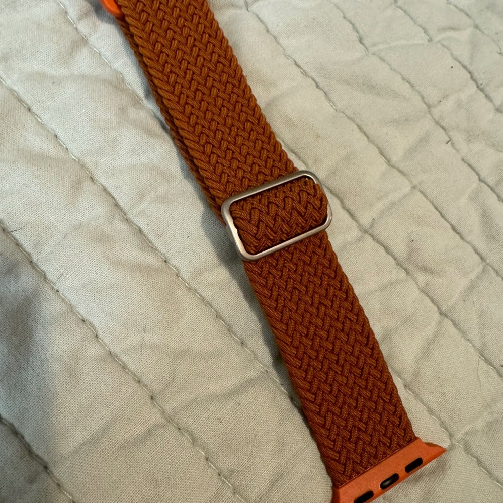 Orange Apple Watch Band